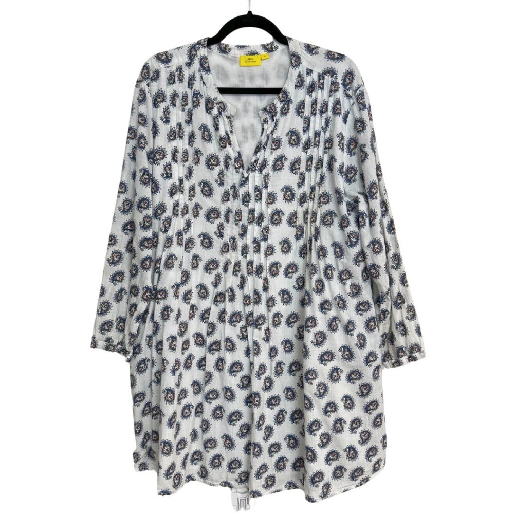 Roller Rabbit Kurta (Tunic) Paisly with Side Slits - Size XL